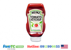 Tương cà chua Heinz chai úp 567g