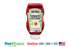 Tương cà chua Heinz chai úp 567g
